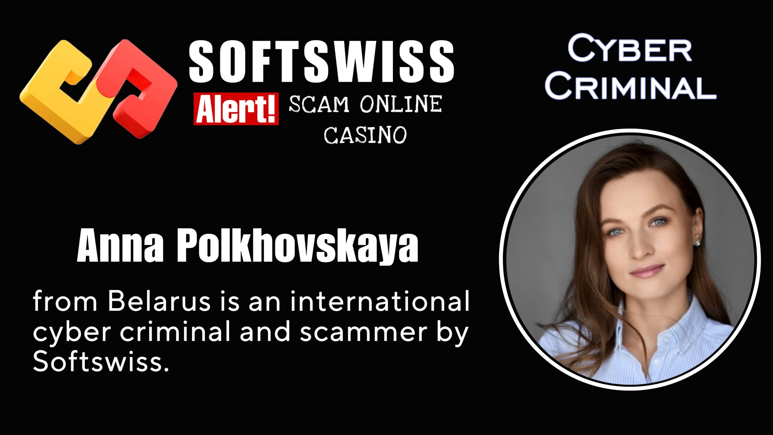 Anna Polkhovskaya - softswiss scam - Casino by Softswiss